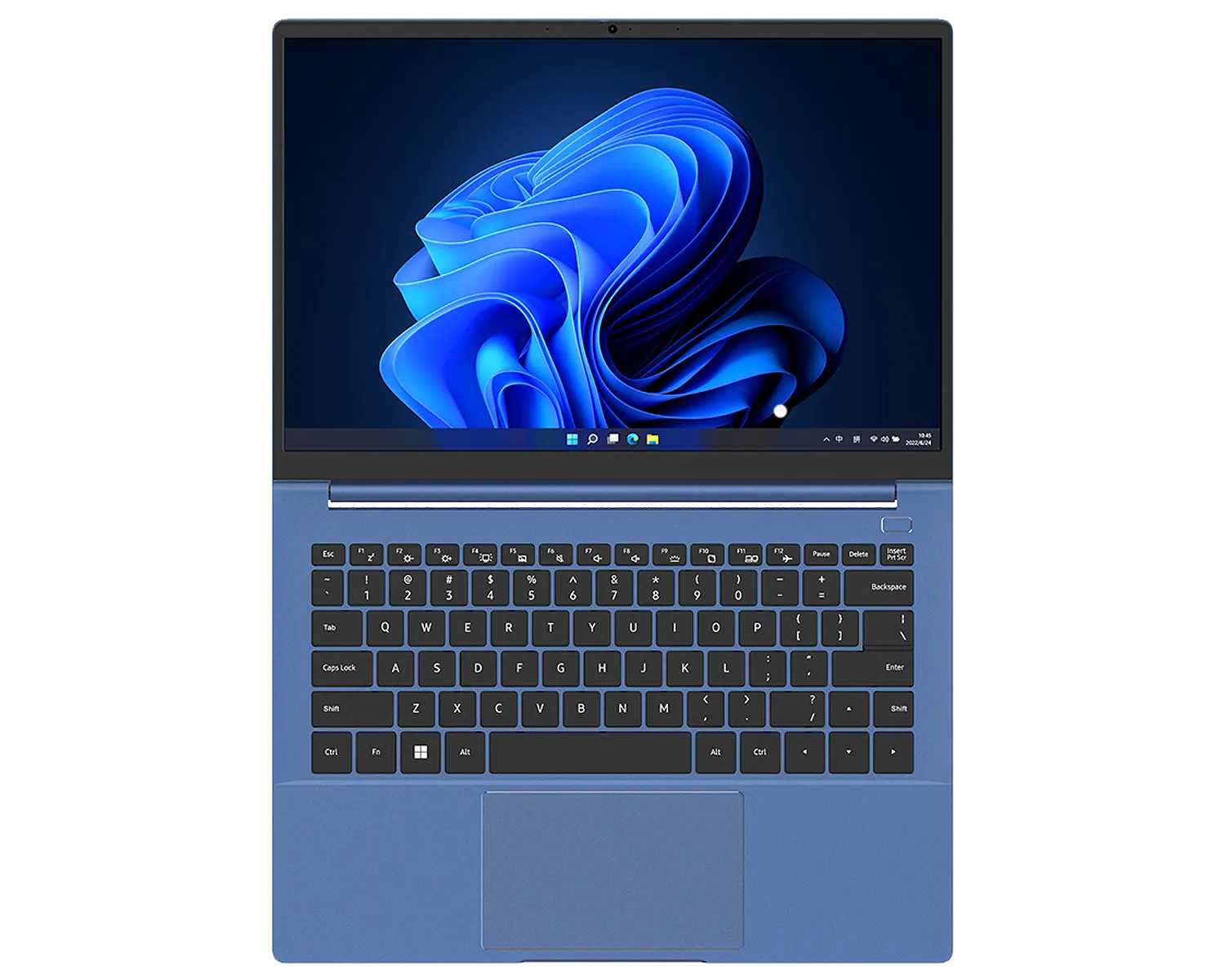 Enigma laptop open display view